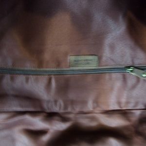 Brown Leather Bag Organizer Notebook Laptop Bag